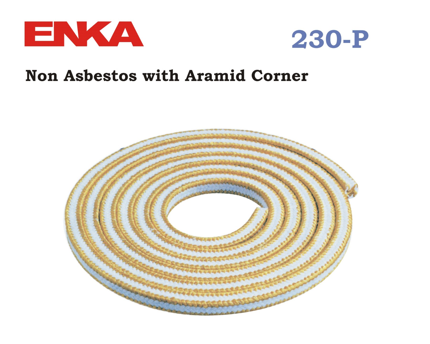 NON ASBESTOS WITH ARAMID CORNER