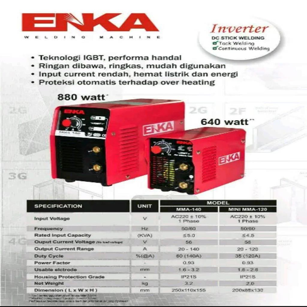 INVERTER DC STICK WELDING